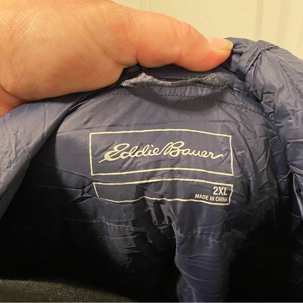Eddie Bauer Blue Packable Jacket - image 2